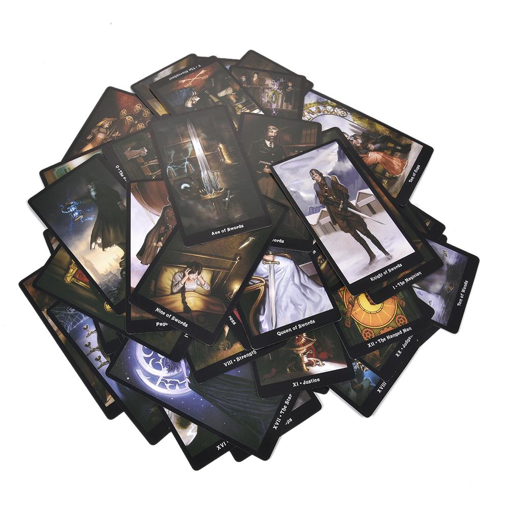 78Card The Steampunk Tarot Ora - Tarot Cards Deck With Guidebook ulasan dan harga