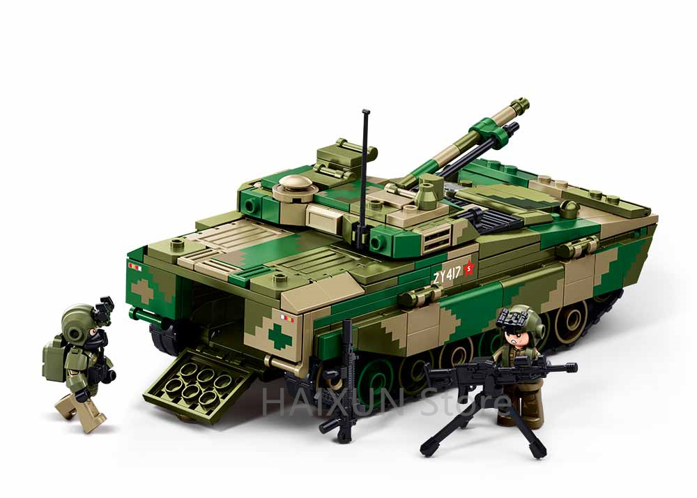 Sluban Building Boy ZBD-04AS A - Lego Compatible Military Tank ulasan dan harga