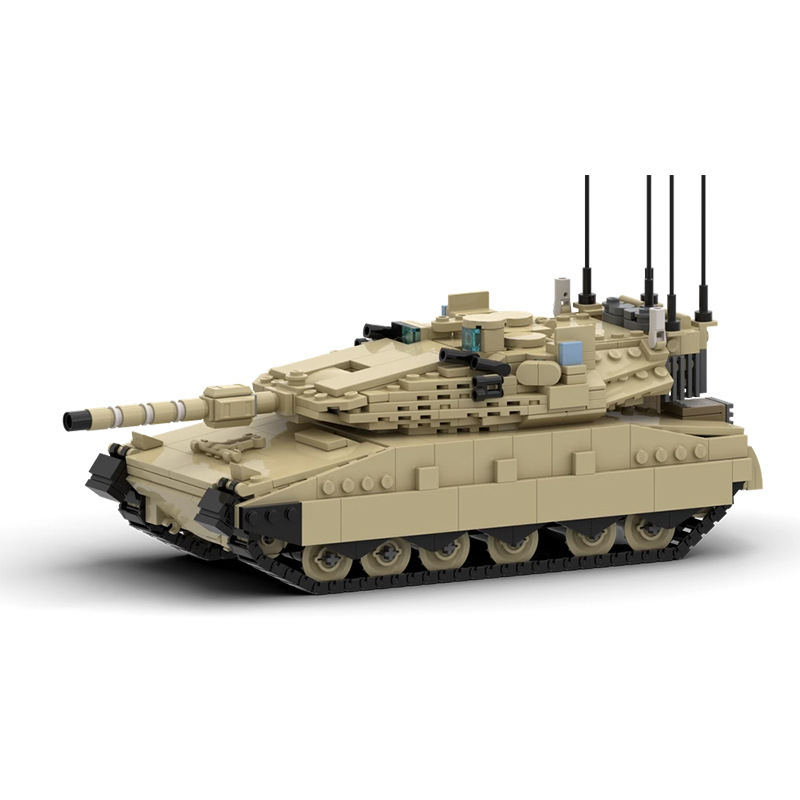 Merkava Mk4 Tank Blocks, Moder - Lego Compatible Military Tank ulasan dan harga