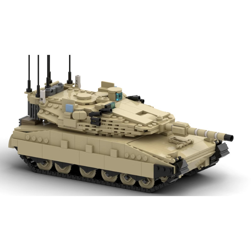 Merkava Mk4 Tank Blocks, Moder - Lego Compatible Military Tank ulasan dan harga