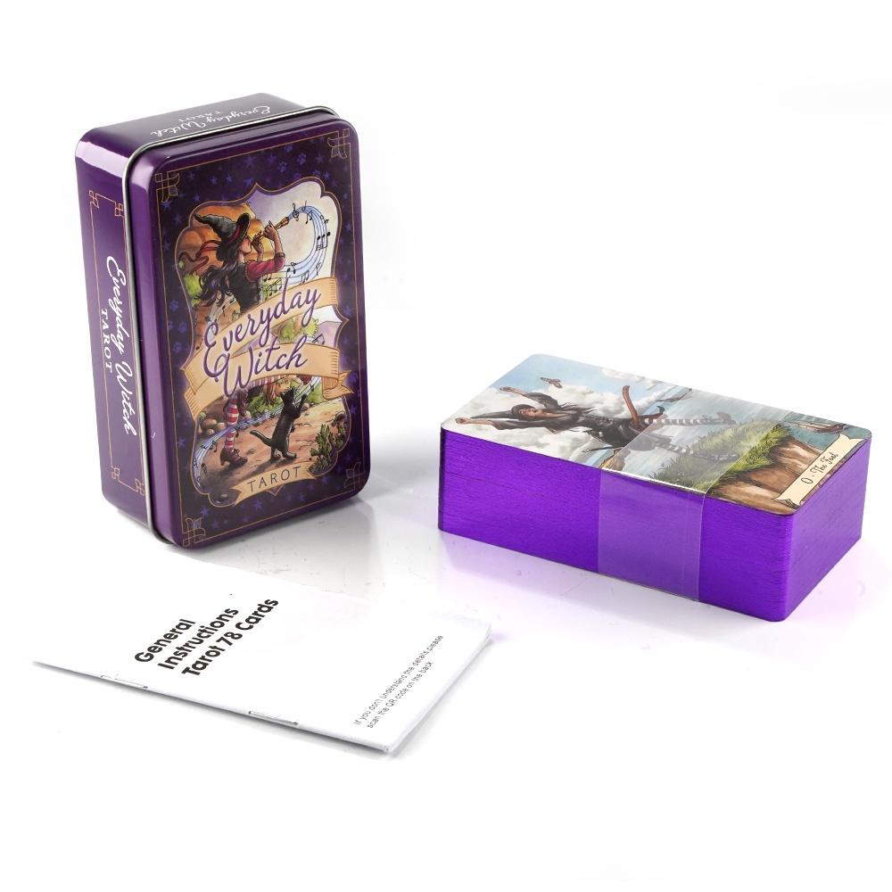 10.3*6cm Everyday Witch Tarot  - Tarot Cards Deck With Guidebook ulasan dan harga